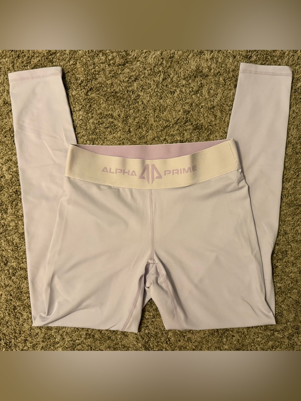 Women's Light Pink High-Waist Leggings
